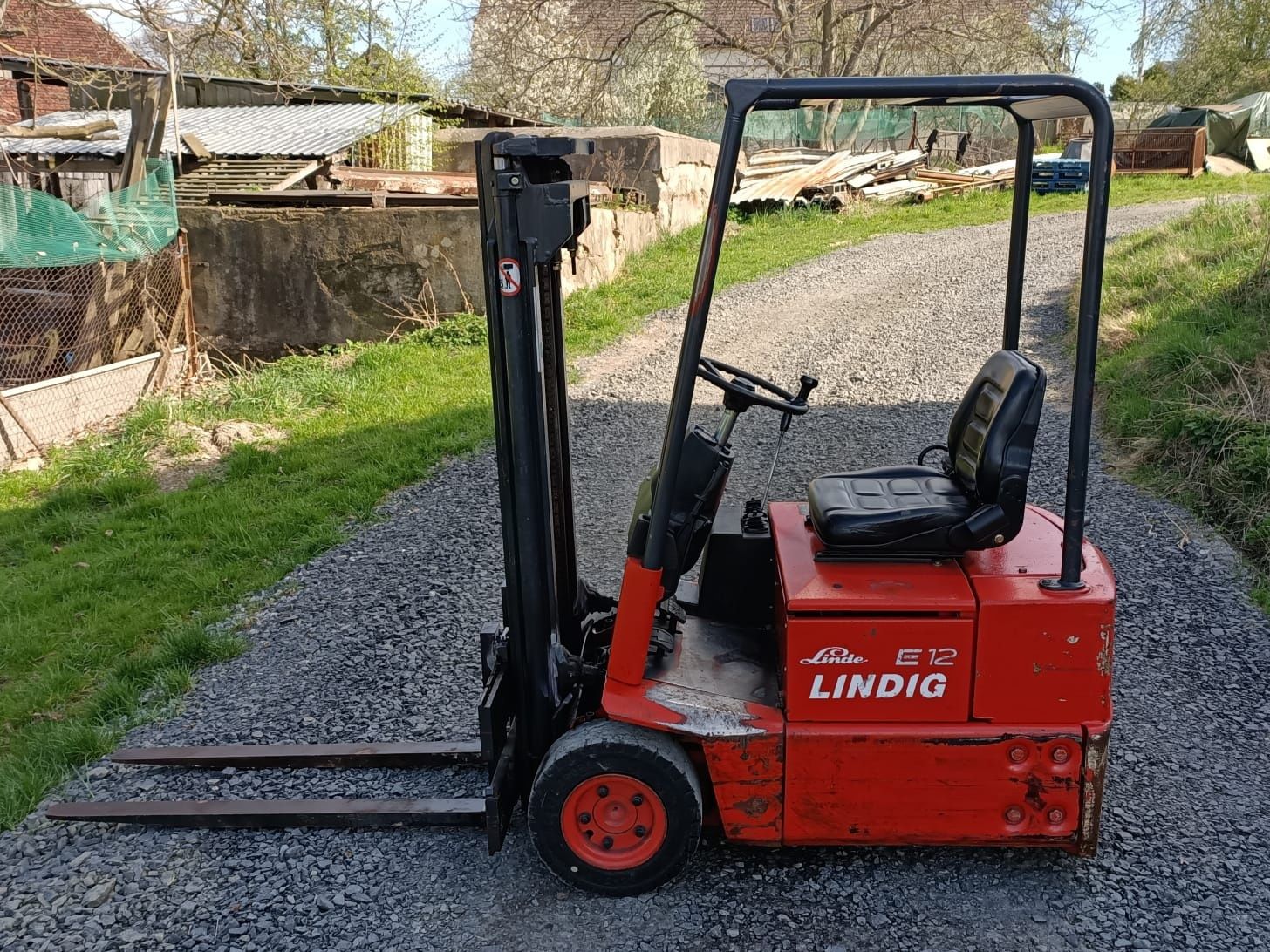 Wózek widłowy Linde elektryczny E12 , 95rok , sprawny