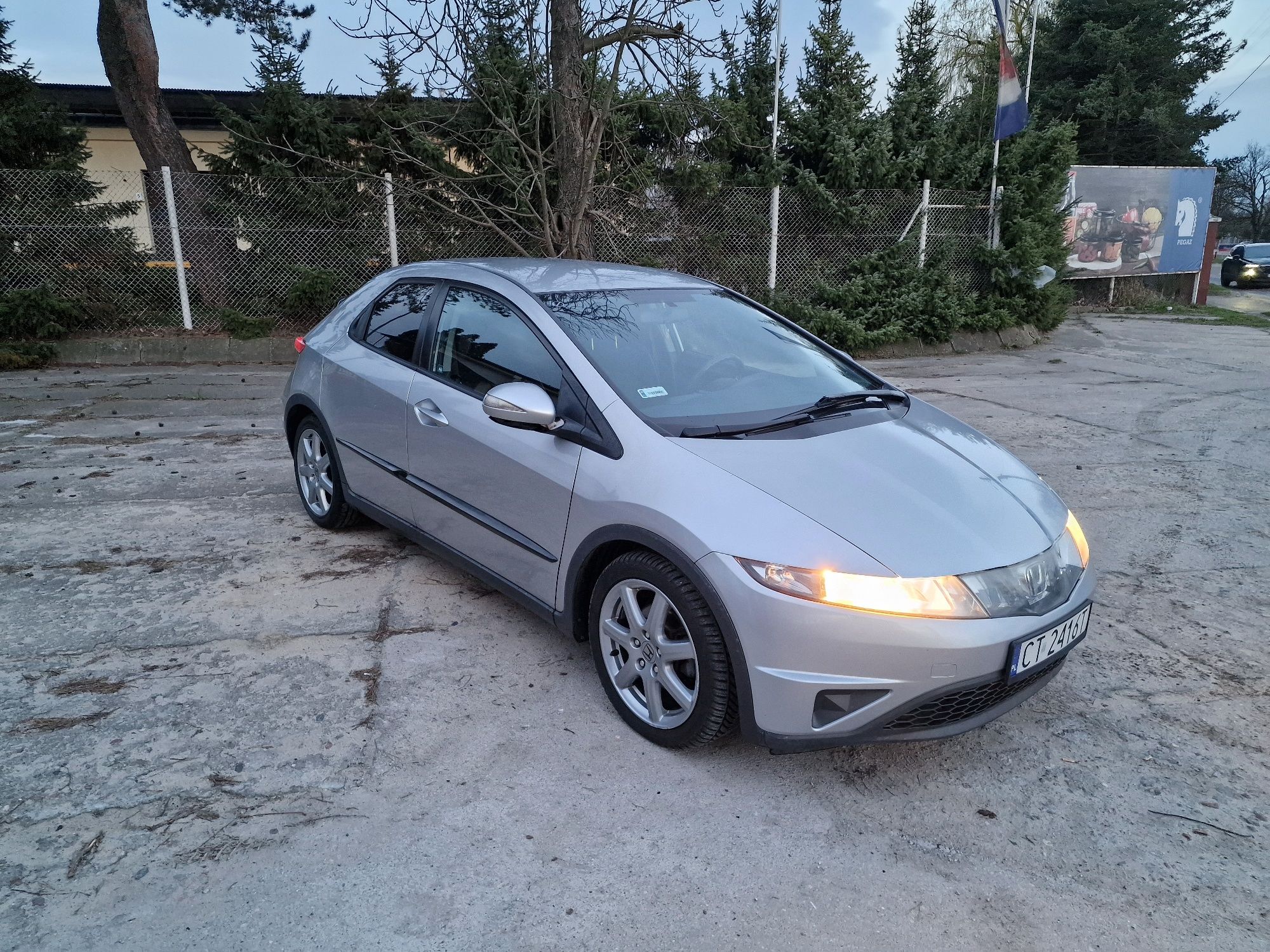 Honda Civic VIII Ufo 2.2d 140km Stan Bdb Klima Alu