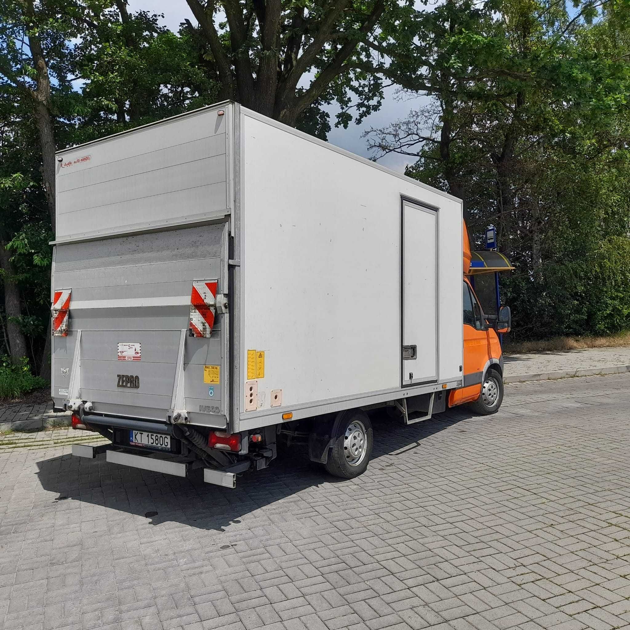 IVECO Daily 35518 | 180 KM | Kontener z windą ZEPRO | 2008