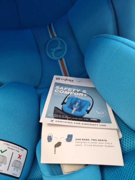 [OUTLET] Cybex Cloud G I-Size Fotelik 0-13kg Plus Beach Blue