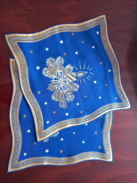 2 świateczne serwety