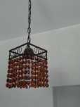 Lampa z koralików 3 sztuki