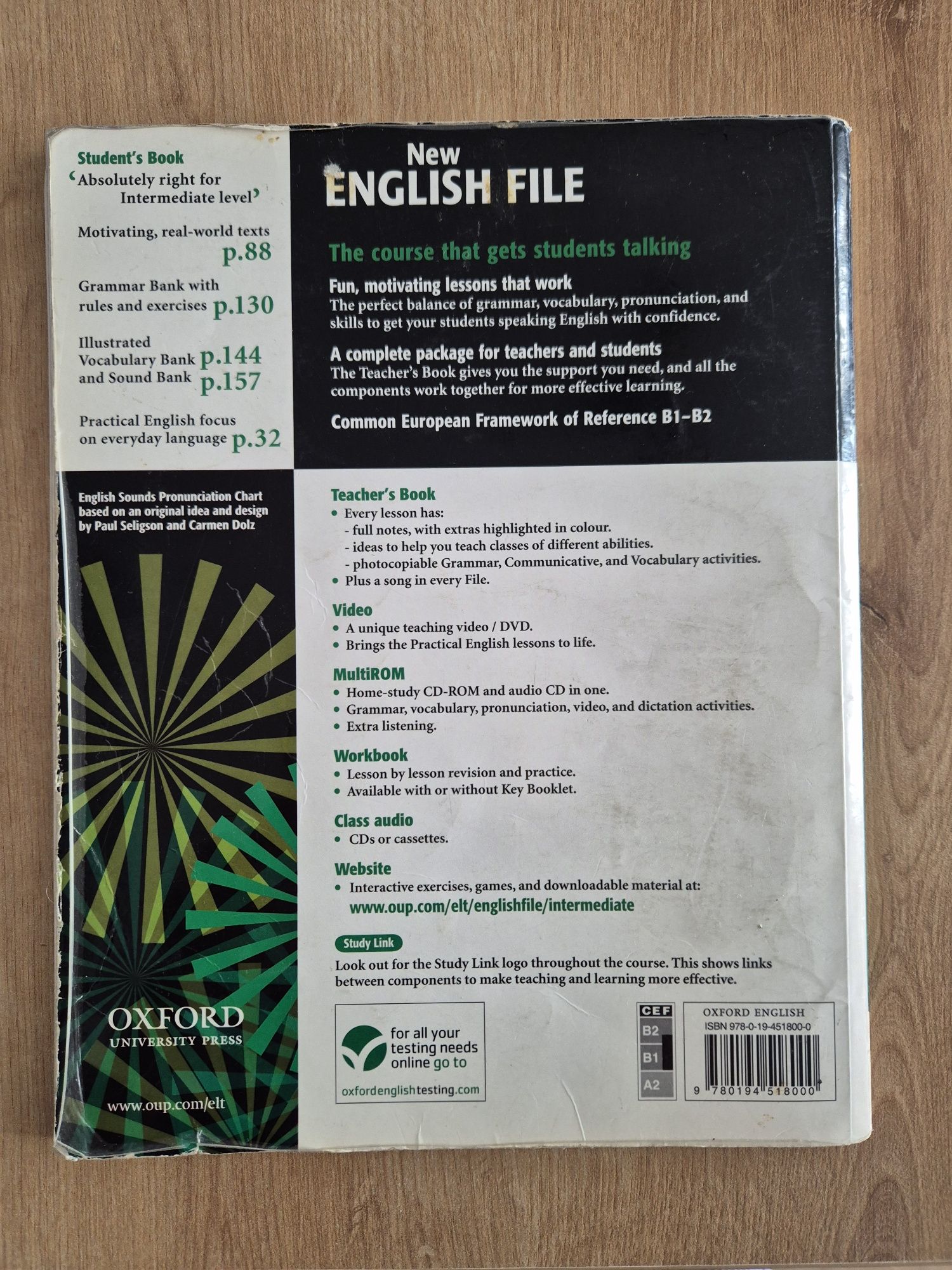 Podręcznik New English File Intermediate Student's Book
