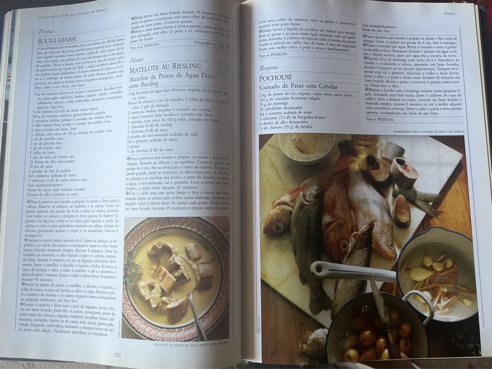 Livro “O Mais Belo Livro da Cozinha de França “ Verbo