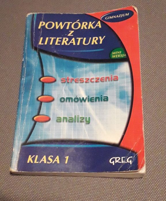 Powtórka z literatury gimnazjum B. Włodarczyk