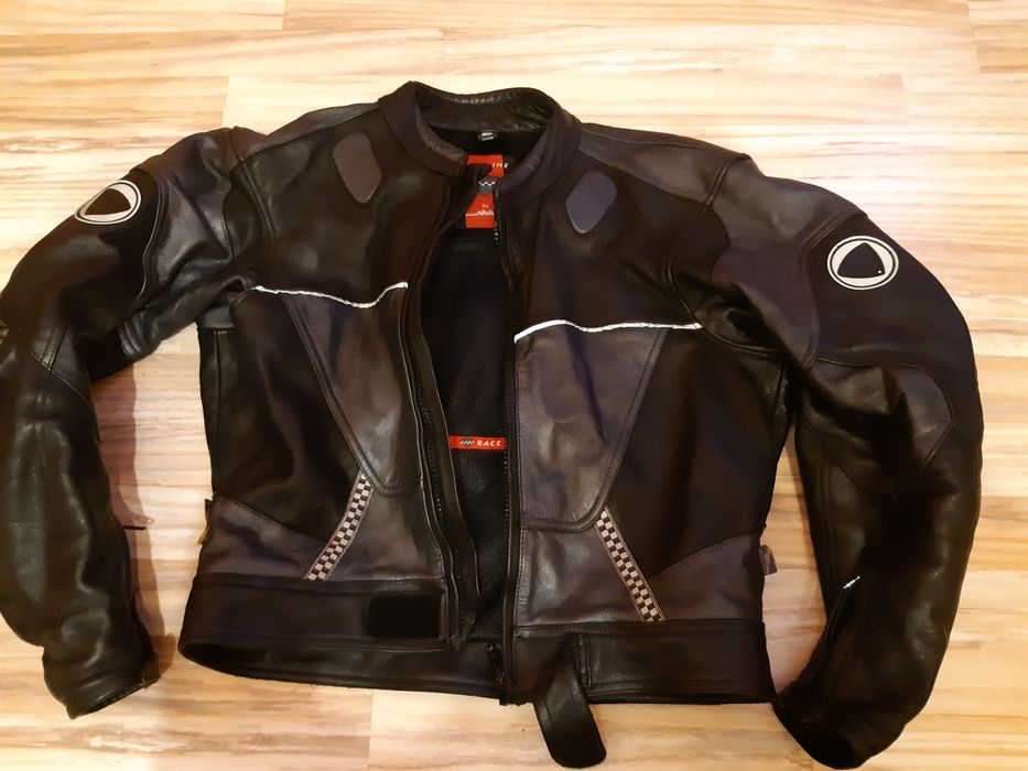 Skórzany kombinezon motocyklowy 52