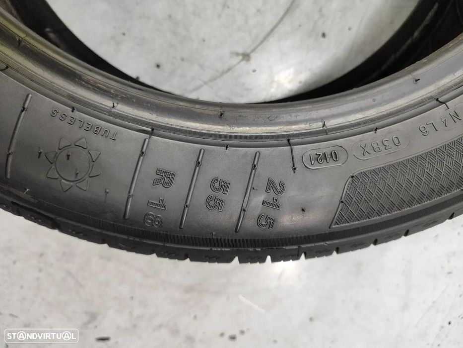2 pneus semi novos kleber 215-55r18 oferta da entrega -120 euros