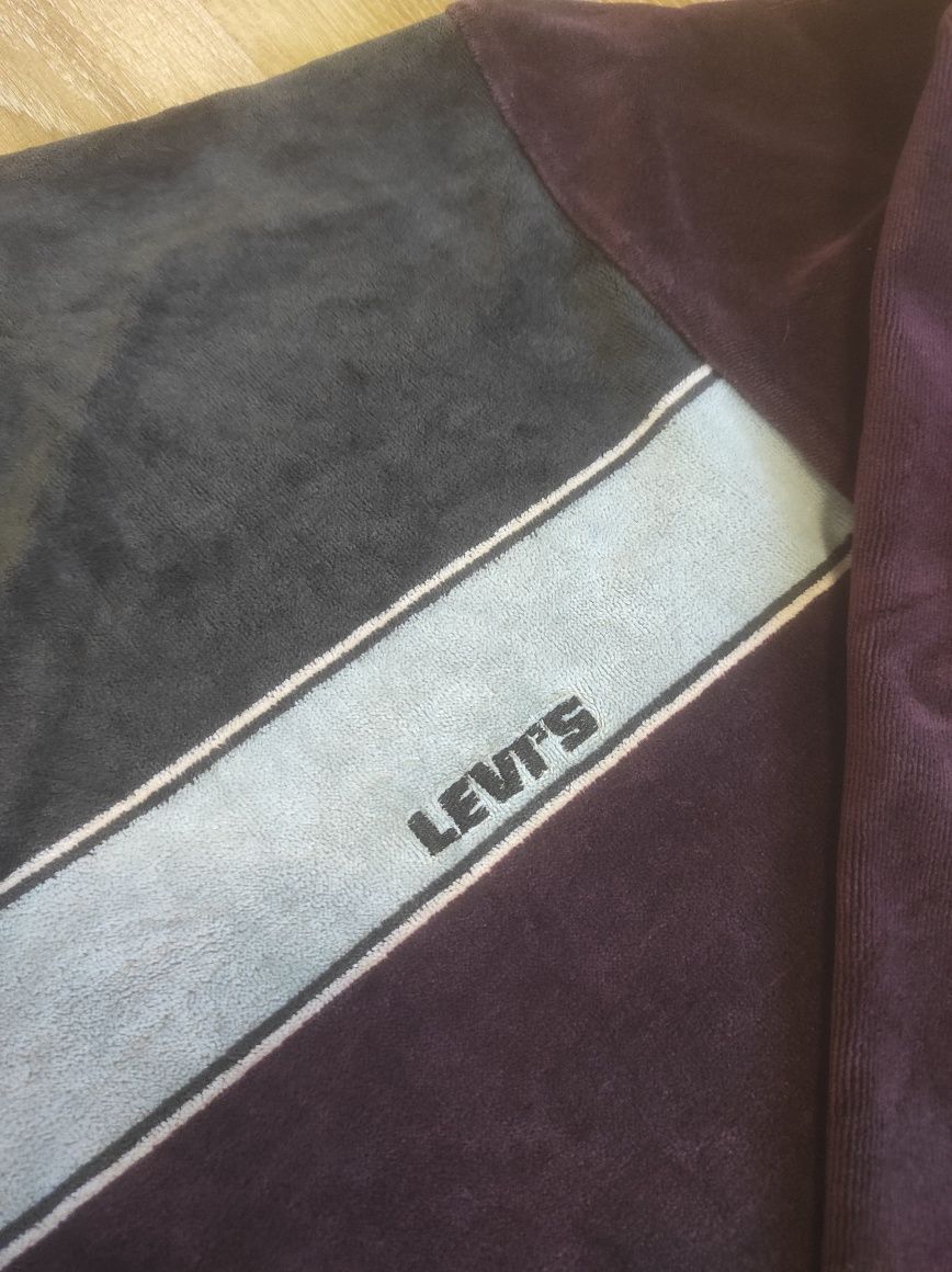 Levi's bluza welurowa vintage rozm L