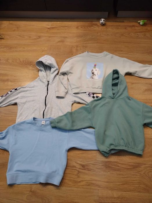 Bluzy dla dziewczynki 4 szt. r.152