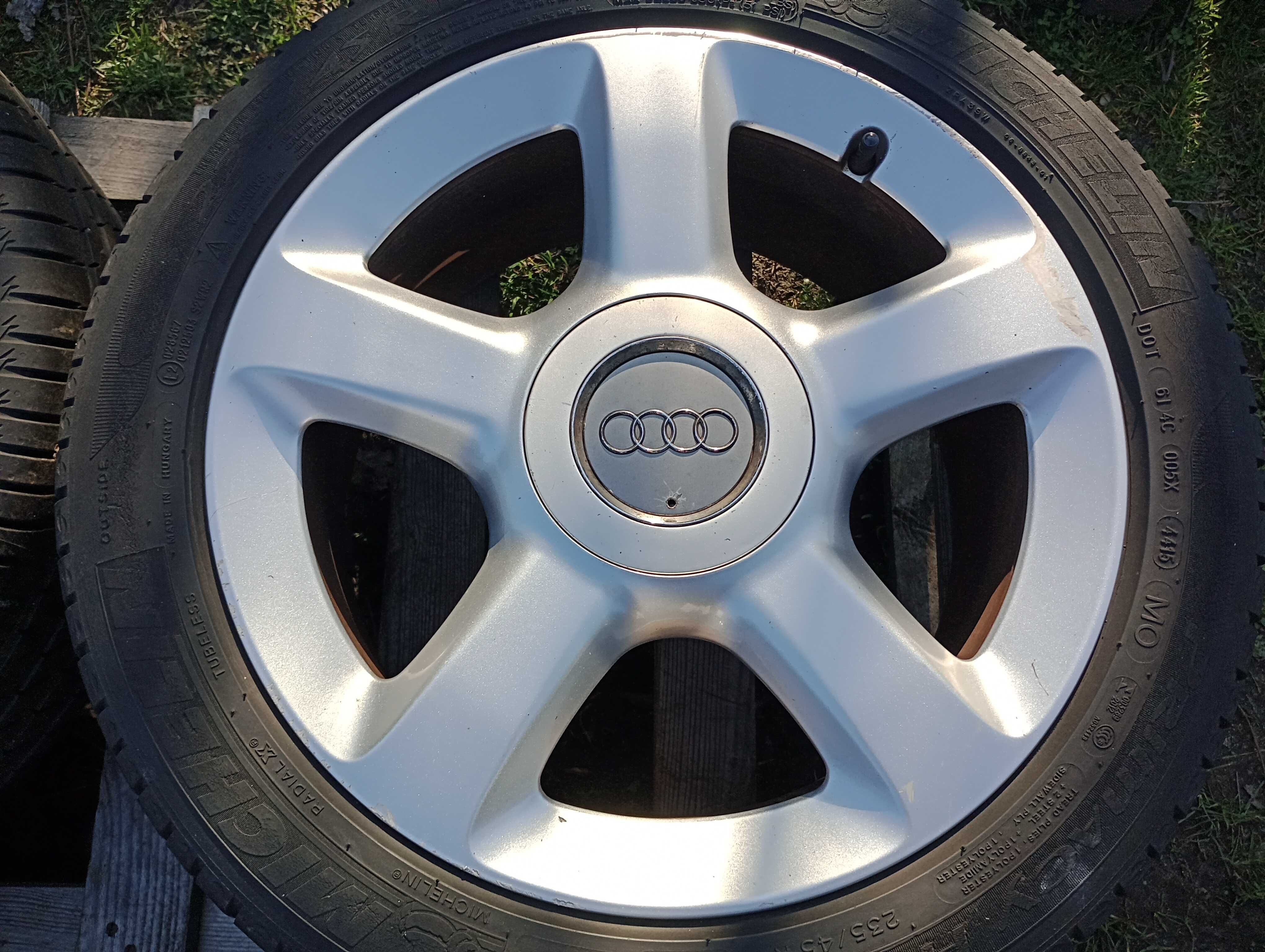 Alufelgi 17 cali 5x112 AUDI A6 A4 A3 VW Seat Skoda - piasta 57.1