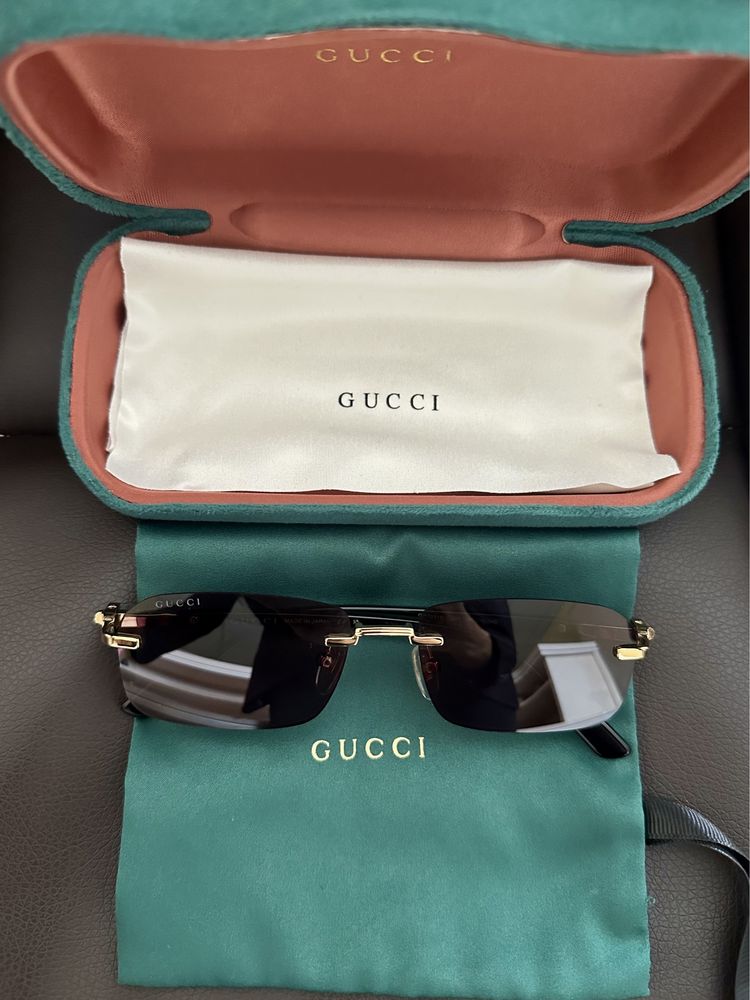 Очки Gucci черная линза