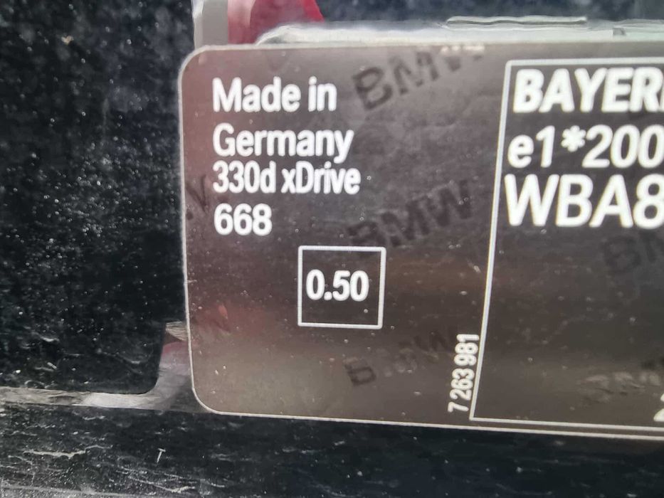 BMW silnik kompletny n57d30 258 km w aucie film