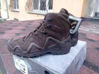 Тактические ботинки Lowa Zephyr dark brown GTX Mid TF