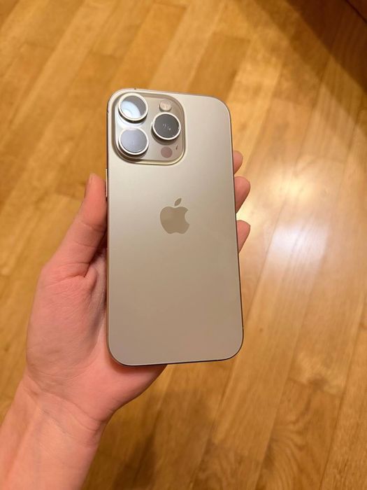 Iphone 16 pro, 256gb, natural titanium