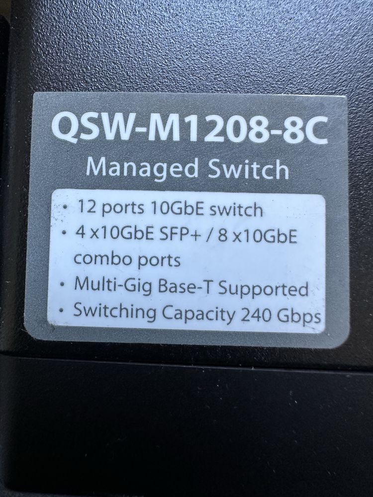 DNAP QSW-M1208-8C Switch