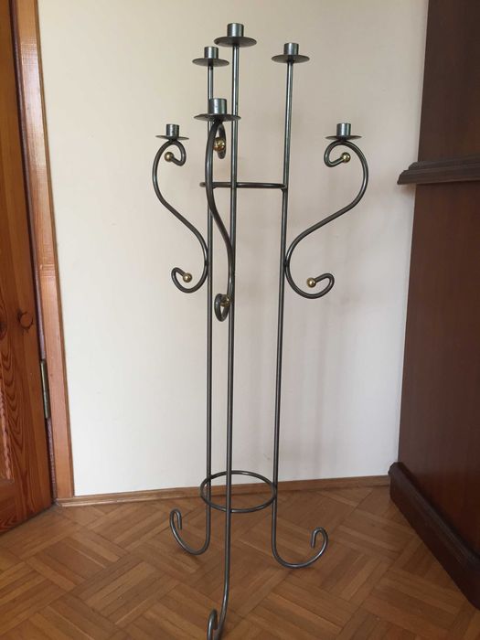 Świecznik metalowy