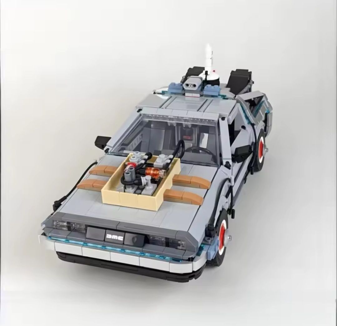 Klocki DeLorean DMC-12 Wehikuł na wzór 10300 (Nie Lego)