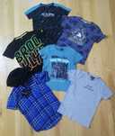 6x t-shirt 140-146cm