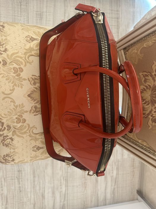 Сумка Тоут Шкіра Лакова Рептілія