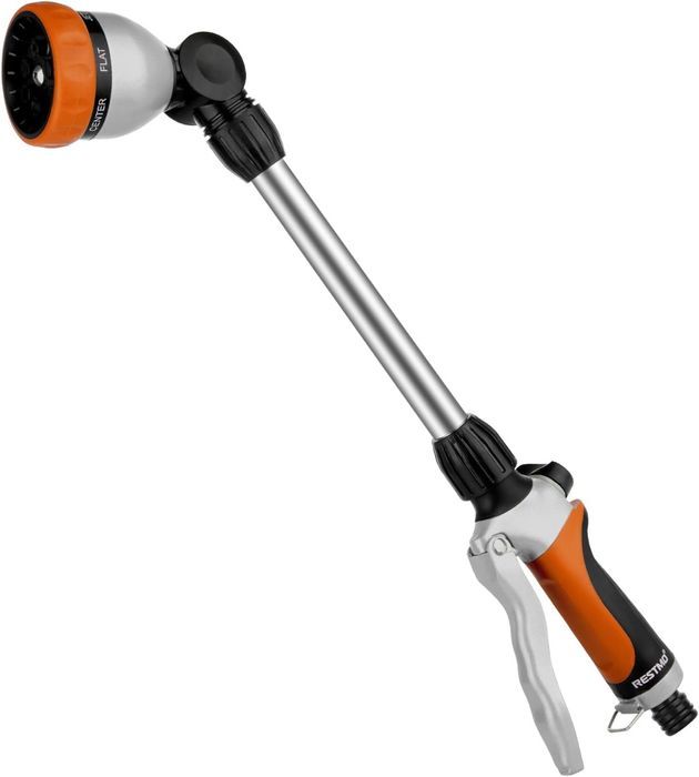 Restmo Metalowy Pręt Do Podlewania Opryskiwacz 48 Cm 7 Funkcji