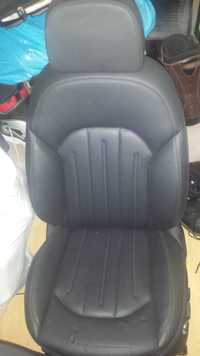 Fotele ,  siedzenia , kanapa AUDI A8 D4, czarna skóra, 2013