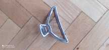 Klamra do włosów spinka metalowa  8x5,5cm
