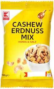 Горіхи K-Classic Cashew-Erdnuss-Mix, 200 грам
