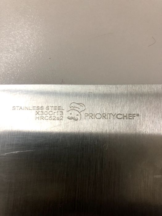 Сингапурский топорик на проф кухню PRIORITY CHEF X30Cr13 HRC 52 +-2