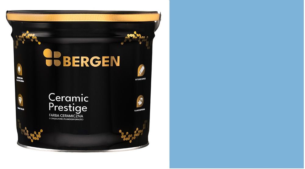 Bergen Farba do ścian Ceramiczna  Królewski błękit 2,5l