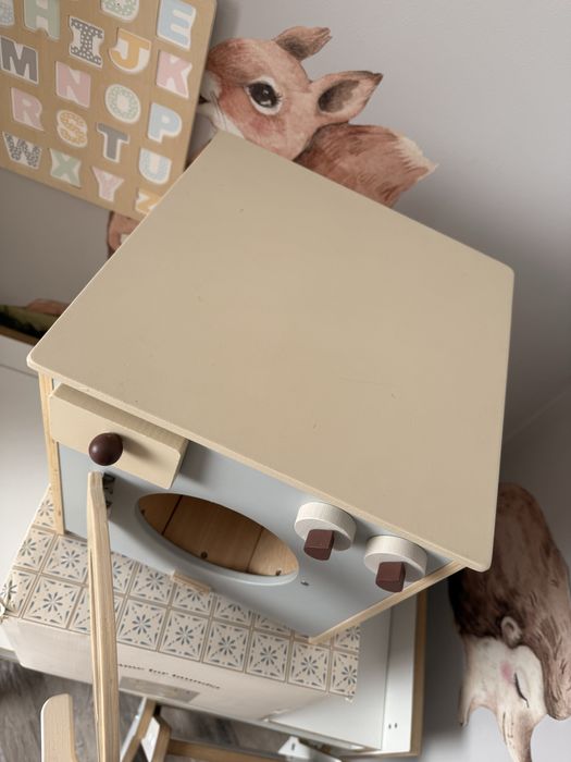 Drewniana pralka Konges Slojd zabawkowa zabawka montessori