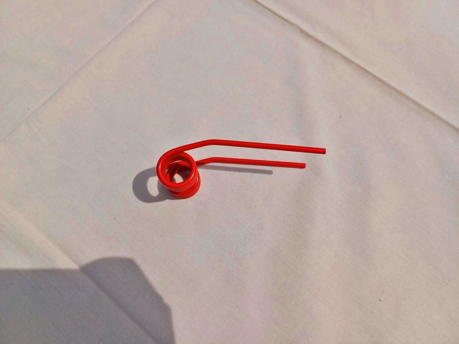 Palec podbieracza prasy KRONE dł 16 szer 7,4 cm Sprężyna Pazur Cęgi