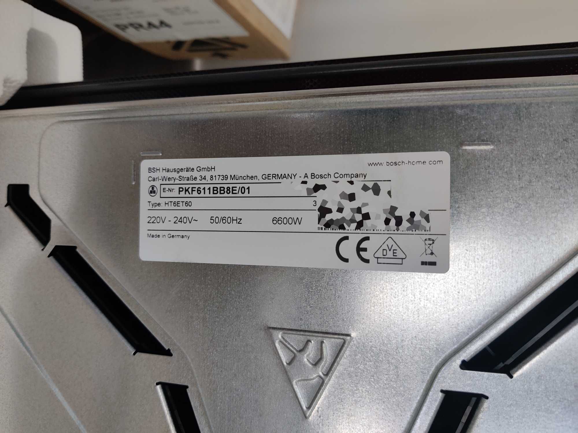 Placa Vitrocerâmica Bosch PKF611BB8E/01