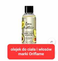 Olejek do ciała i włosów Love Nature marki Oriflame