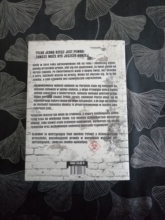 Książka "Blackout"  część 3