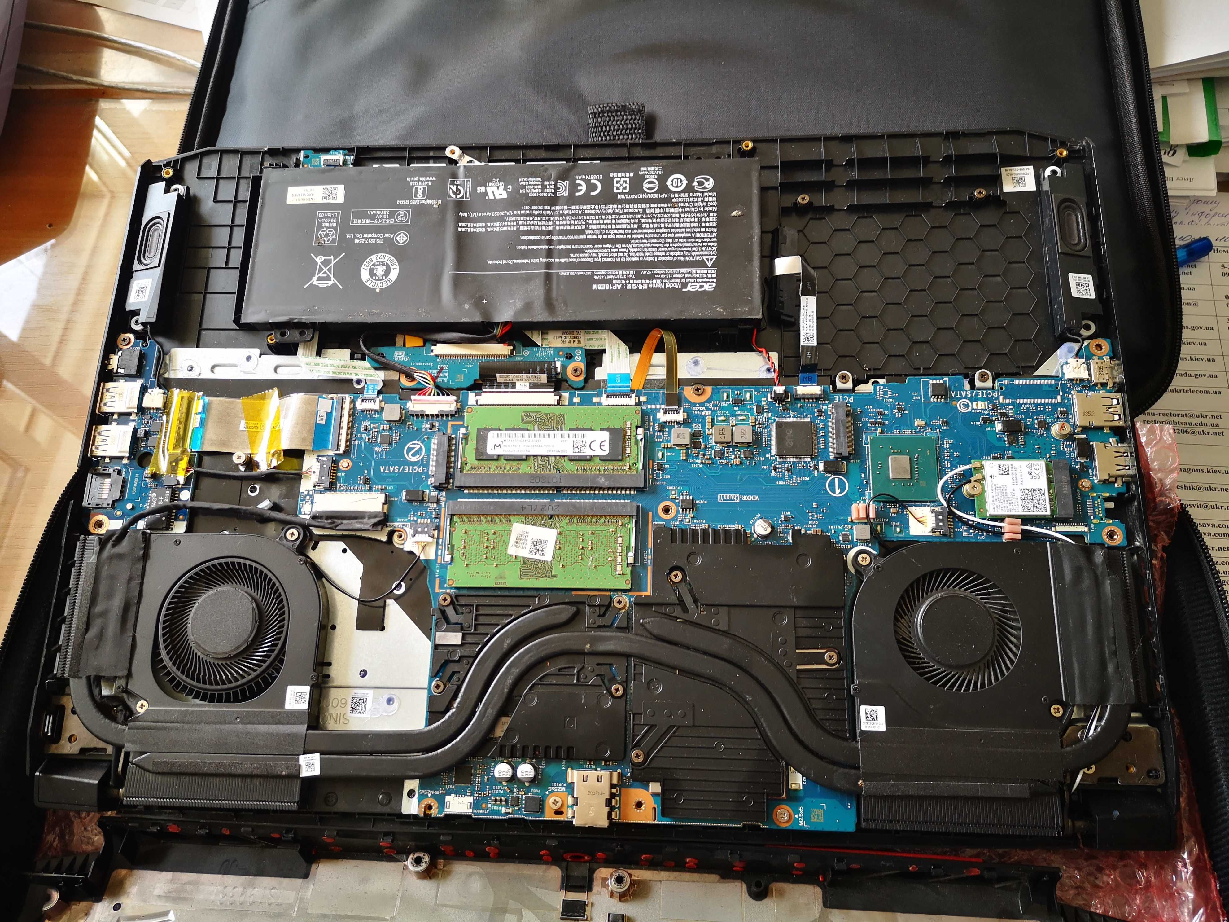 Acer NITRO 5/17"/Core i7 9750H/ RTX 2060/16 gb RAM/512 gb SSD+1 gb SSD