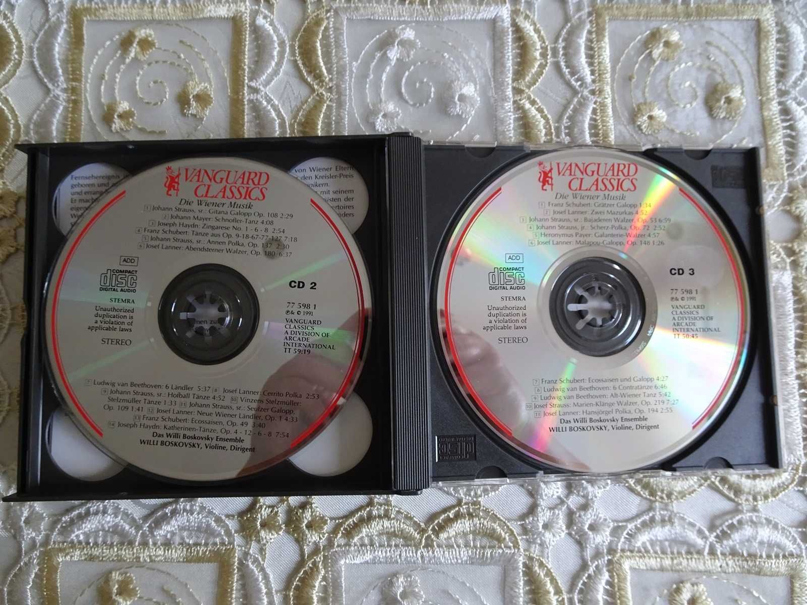 CD Willi Boskovsky. Komplet 3 płyt