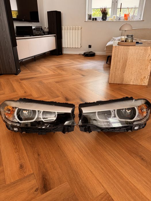 Okazja bmw 5 g30 g31 kompletne lampy przednie z modułami europa