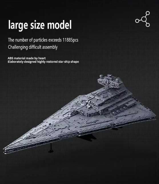 MOULD KING 13135 Toys Imperial Star Destroyer UCS klocki