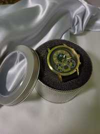 Zegarek męski Shaarms- złote zdobienie