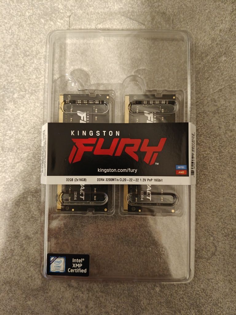 Nowa pamięć RAM Kingston Fury 2x16GB DDR4 3200