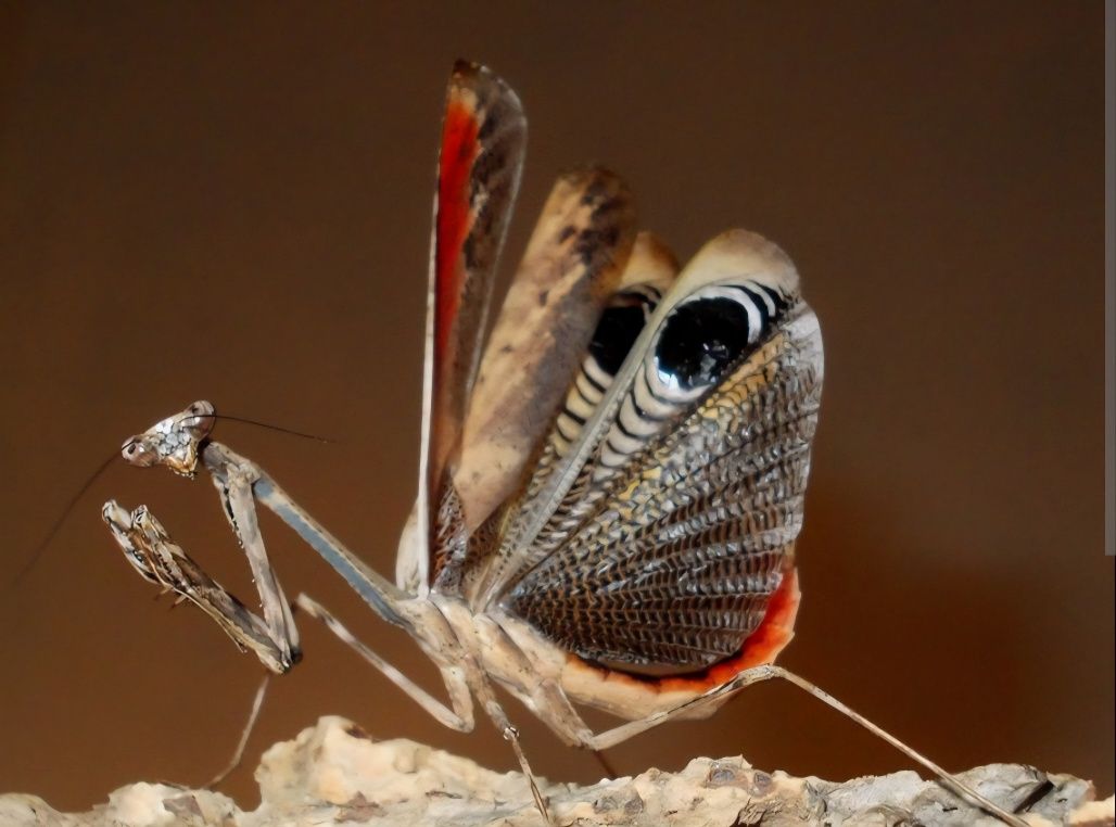 Modliszki - Pseudoempusa Pinnapavonis