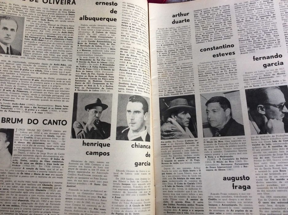 Filme, Revista Mensal de Cinema, Setembro de 1963.