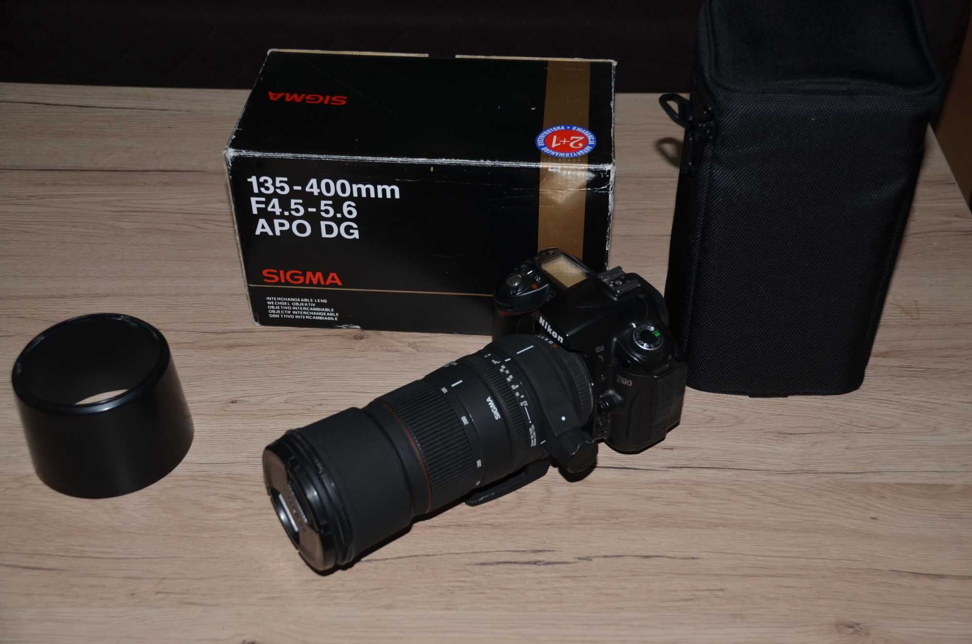 Nikon D90 korpus plus obiektyw