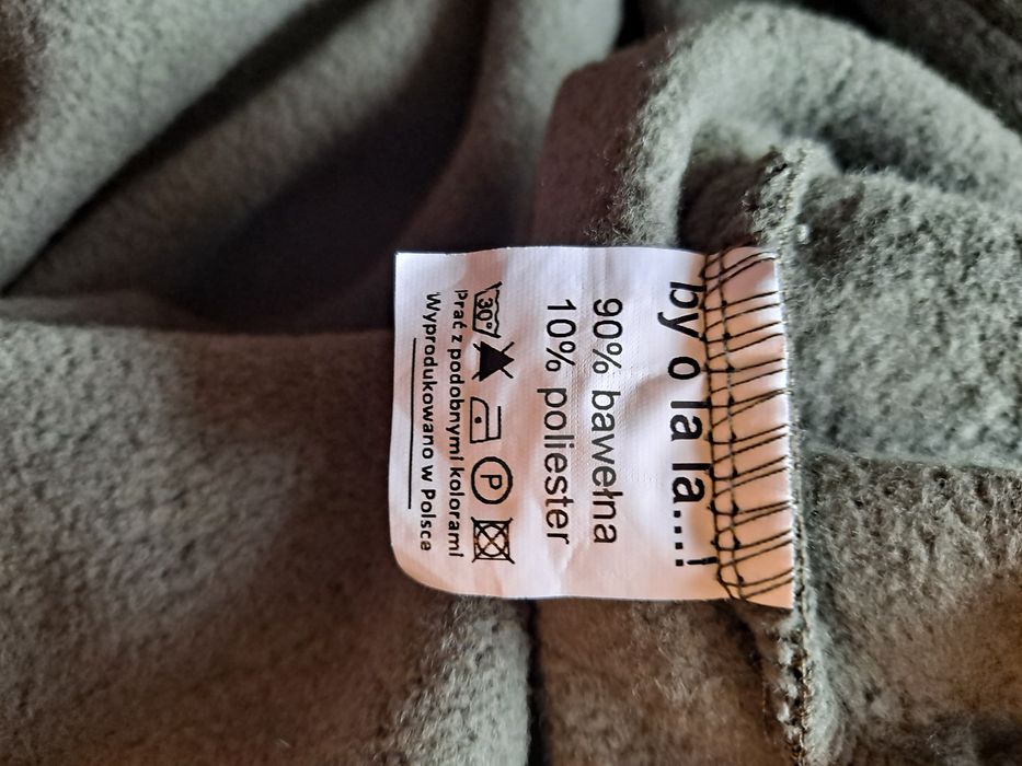 Bluza z kapturem oversize khaki By o la la ..