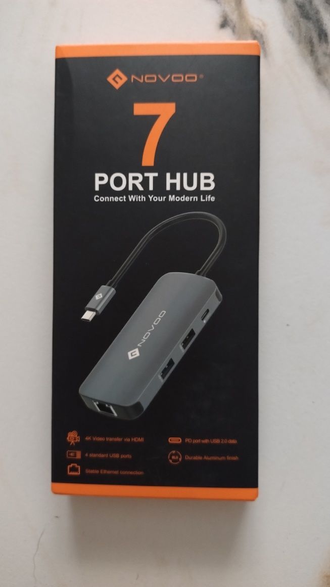 Adapter Novoo 7 USB-C