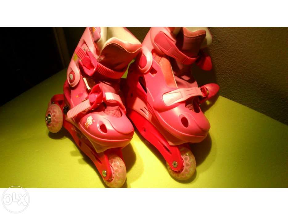 Patins infantis Hello Kitty