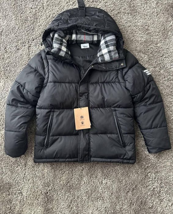 пуховик Burberry