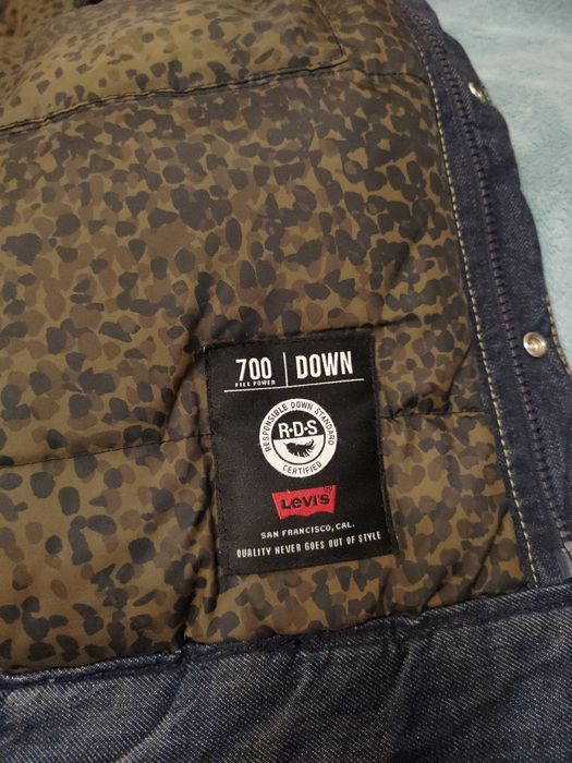 Джинсовий пуховик Levi's Levis
