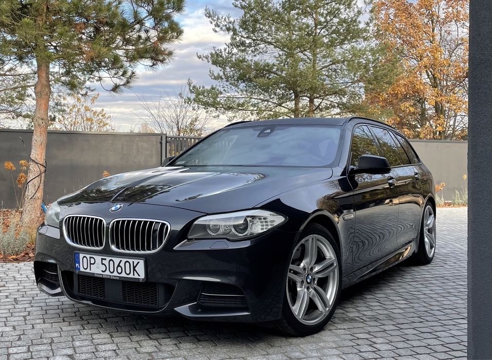 BMW M550d, polski salon, serwis. Piękny.