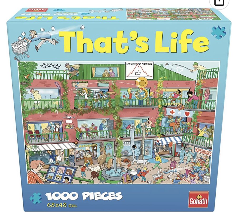 Puzzle 1000 peças That’s Life Goliath